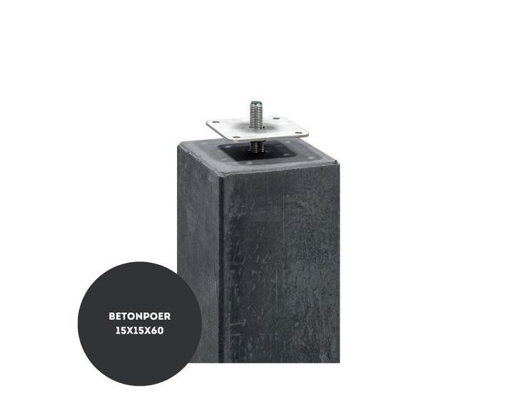 Betonpoer met luxe steun!, Tuin en Terras, Tegels en Klinkers, Nieuw, Overige typen, Beton, 10 m² of meer, Ophalen of Verzenden