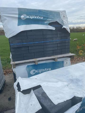 RESTPARTIJ Straksteen 20x30x6cm antraciet beschikbaar voor biedingen