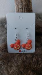 Nieuw mickey mouse halloween pumpkin oorbellen, disney, Sieraden, Tassen en Uiterlijk, Oorbellen, Nieuw, Ophalen of Verzenden