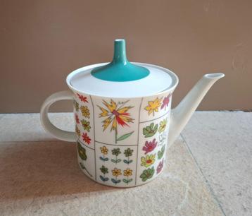 Rosenthal theepot ontwerp H.T. Baumann design Emilio Pucci beschikbaar voor biedingen