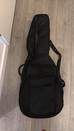 Gitaartas zwart, Muziek en Instrumenten, Ophalen, Zo goed als nieuw, Akoestische gitaar