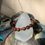 Obsidiaan mahonie beschermt intuïtie inzicht vertrouwen, Sieraden, Tassen en Uiterlijk, Armbanden, Ophalen of Verzenden, Nieuw