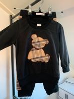 Broek en trui beer zwart 18-24 maanden (86-92), Kinderen en Baby's, Babykleding | Maat 86, Jongetje of Meisje, ., Nieuw, Ophalen of Verzenden