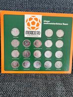 Voetbalmunten Mexico 1970, Ophalen of Verzenden, Buitenland, Munten