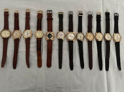 Vintage horloges mechanische en automatische 40/50/60/70/80S, Sieraden, Tassen en Uiterlijk, Horloges | Antiek, Overige merken