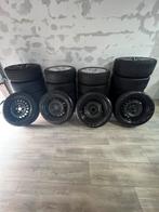 Stalen velgen 15 inch 5x112 ET47 met winterbanden, Auto-onderdelen, Banden en Velgen, Ophalen, L.D. Velgenhandel, 15 inch, Winterbanden