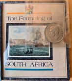 Zuid-Afrika 5 Shilling 1952 - Zilver George 2 stuks, Postzegels en Munten, Ophalen of Verzenden, Zuid-Afrika, Zilver