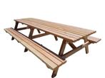 picknicktafel 4 m ROBUUST DOUGLAS HOUT, Ophalen of Verzenden, Gebruikt, Rechthoekig, Hout