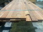Hardhout/Sucupira Vermelho–open gevel-rhombus-schutting, Ophalen, Planken, Nieuw, Hardhout
