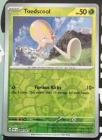 Pokemon - Toedscool (PAF 004) Reverse holo.., Ophalen of Verzenden, Nieuw, Losse kaart, Foil