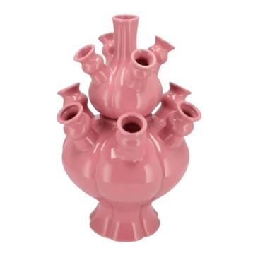 Tulpenvaas Rotterdam roze 2-delig 36 cm sale beschikbaar voor biedingen