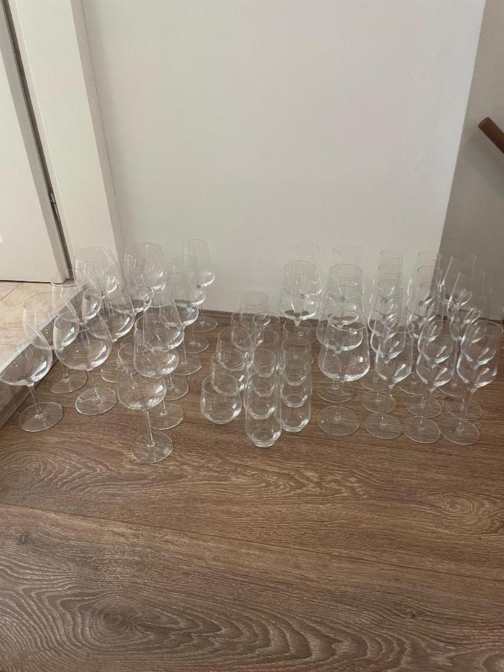 Vivo Villeroy & Boch glazen set, Huis en Inrichting, Keuken | Servies, Gebruikt, Glas of Glazen, Overige stijlen, Glas, Ophalen of Verzenden