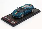 Ferrari 488 Pista tailor made Blu Capri BBR 1:43 NIEUW ! C4F, Overige merken, BBR, Auto, .