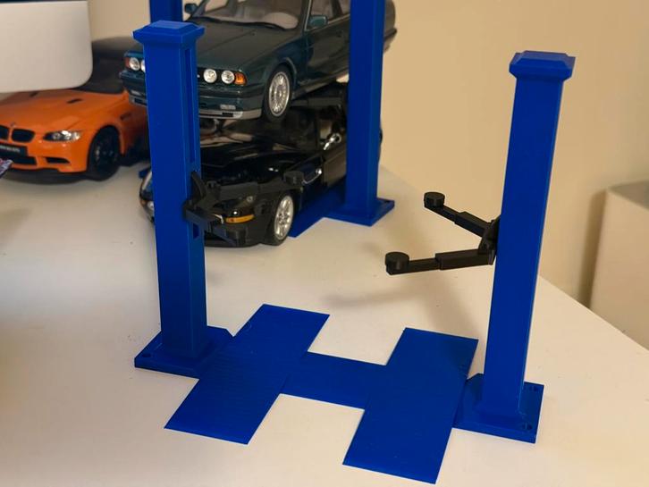 3D Geprinte Autohefbrug 1/18, Hobby en Vrije tijd, Modelbouw | Auto's en Voertuigen, Nieuw, Auto, Groter dan 1:32, Overige merken