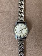 Anker Handopwind Heren horloge, Overige merken, Staal, Gebruikt, Staal