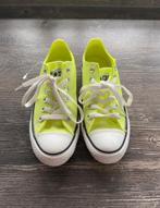Fluor gele sneaker schoenen van Converse All Stars maat 37, Geel, Ophalen of Verzenden, Converse All Stars, Sneakers of Gympen