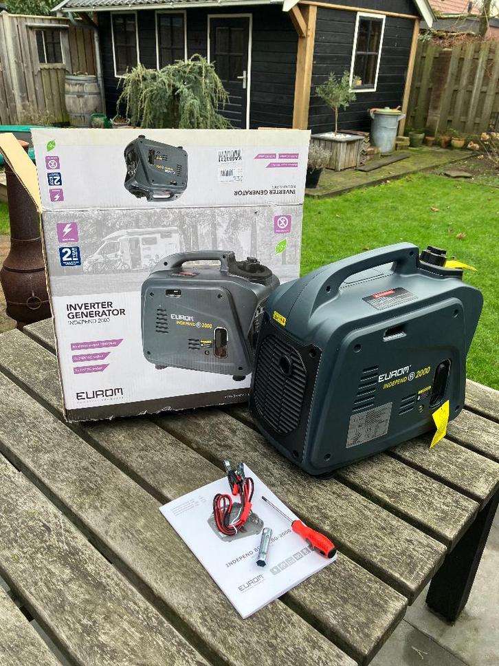 Eurom independ 2000 inverter generator nieuw in doos, Doe-het-zelf en Verbouw, Gereedschap | Overige machines, Nieuw, Ophalen of Verzenden