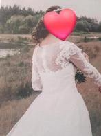 Trouwjurk, Ophalen of Verzenden, Zo goed als nieuw, Wit, Trouwjurk