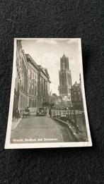 Utrecht Stadhuis met Domtoren stootkar, 1940 tot 1960, Gelopen, Utrecht, Ophalen of Verzenden