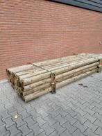 Geimpregneerd gefreesde rondhout palen 450 cm lang 16 cm dik, Tuin en Terras, Nieuw, 250 cm of meer, Palen, Ophalen