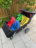 Familidoo vierling wagen (inlc regenkap en voetenzak), Ophalen, Gebruikt, Kinderwagen of Buggy