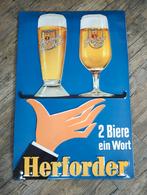 Herforder Pils reclamebord, Verzamelen, Ophalen of Verzenden, Nieuw, Reclamebord, Plaat of Schild, Overige merken