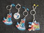 Disney sleutelhangers 4x, Ophalen of Verzenden, Overige figuren, Gebruikt, Overige typen