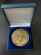 Medaille elfde marathon Rotterdam bronze, Postzegels en Munten, Ophalen of Verzenden, Overige materialen