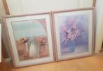 2 mooie schilderijen., Ophalen of Verzenden, Minder dan 50 cm, Schilderij, 50 tot 75 cm