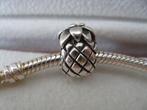 Pandora Bedel Annanas, Sieraden, Tassen en Uiterlijk, Bedels, Verzenden, Zo goed als nieuw, Zilver, Pandora