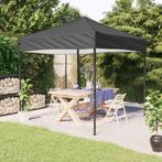 Partytent inklapbaar 2x2 m antracietkleurig, Tuin en Terras, Partytenten, Opvouwbaar, Partytent, Minder dan 4 meter, Nieuw