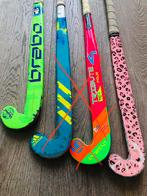 2 hockeysticks 32 en 34 inch Brabo en Indian, Sport en Fitness, Hockey, Stick, Gebruikt, Ophalen of Verzenden