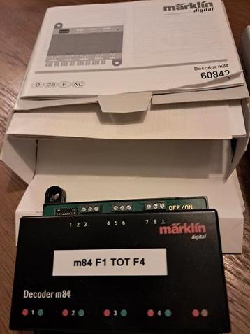 MARKLIN 60842 DECORDER M84 beschikbaar voor biedingen