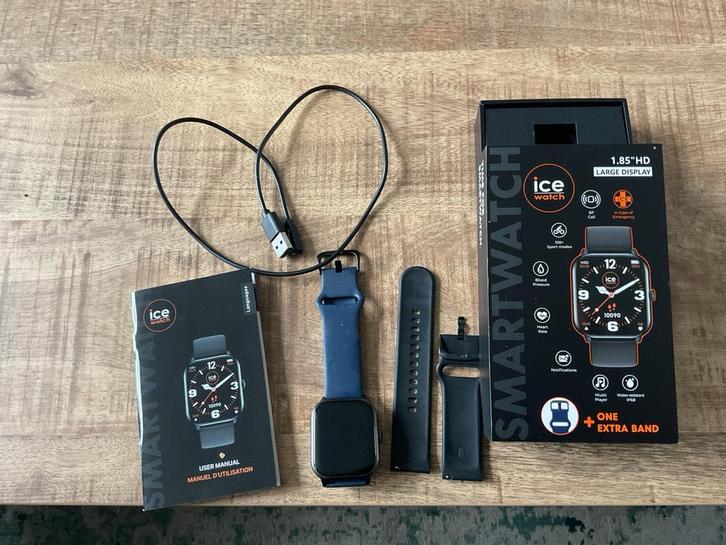 Ice watch horloge, Sieraden, Tassen en Uiterlijk, Horloges | Heren, Zo goed als nieuw, Polshorloge, Overige merken, Kunststof