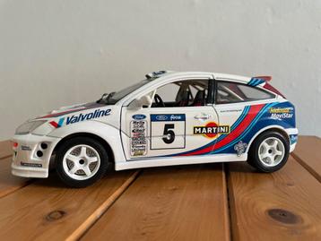 Schaalmodel Ford Focus Rally beschikbaar voor biedingen