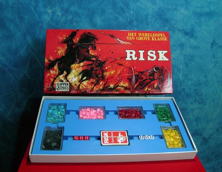 RISK Clipper Bordspel uit 1976, Hobby en Vrije tijd, Gezelschapsspellen | Bordspellen, Zo goed als nieuw, Ophalen