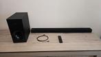 Samsung soundbaar met subwoofer Bluetooth Optical aux, Ophalen of Verzenden, Bluetooth, Zo goed als nieuw