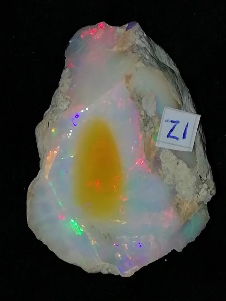Zwaargewicht welo opaal, Verzamelen, Mineralen en Fossielen, Ophalen of Verzenden