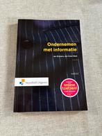 Ondernemen met informatie, Boeken, Ophalen of Verzenden, Zo goed als nieuw, HBO, Jan Snijders & Jan-Carel Bast