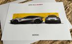 Ferrari GTC4 Lusso T lithografie design schets poster folder, Nieuw, Ferrari, Verzenden