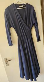 Miss Selfridge blauwe lange vintage jurk, Maat 38/40 (M), Blauw, Ophalen of Verzenden, Gedragen