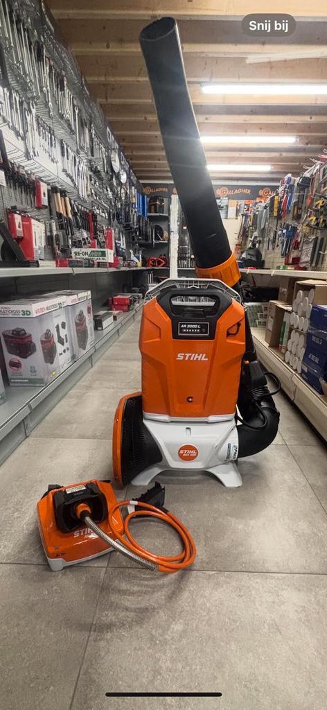 Stihl bladblazer set, Doe-het-zelf en Verbouw, Gereedschap | Lasapparaten, Zo goed als nieuw, Co2, 250 ampère of meer, Ophalen of Verzenden