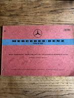 Mercedes motor onderdelen boek M100, Ophalen of Verzenden, Overige merken