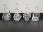 Glazen Karaffen Set - 4 Stuks, Ophalen of Verzenden
