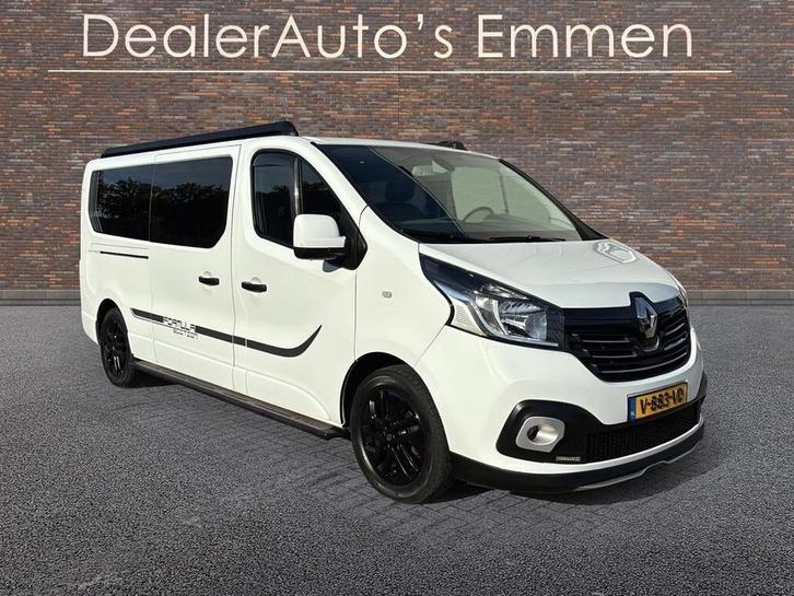 Renault Trafic 1.6 dCi L2H1 D.C. Formula Edition LEDER ECC N, Auto's, Bestelauto's, Bedrijf, Te koop, ABS, Achteruitrijcamera