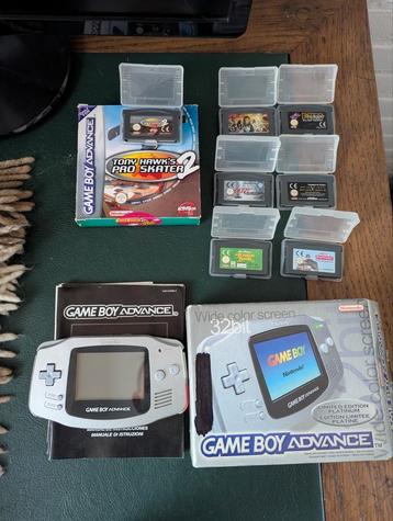 Gameboy Advance CIB met spellen  beschikbaar voor biedingen