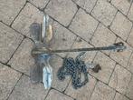 Boot Anker met Ketting, Watersport en Boten, Ophalen of Verzenden, Gebruikt, Overige typen