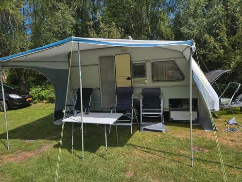 Kip Sunline TTZ 41, Caravans en Kamperen, Caravans, Particulier, tot en met 4, 750 - 1000 kg, Treinzit, Kip, Dwarsbed, 5 tot 6 meter
