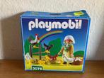 Playmobil vintage rosa kippen vrouwtje 3076 jaren 90 oud, Ophalen of Verzenden, Zo goed als nieuw, Complete set