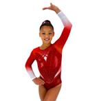 Turnpakje Nina Rood - maat 134-14, Sport en Fitness, Turnen, Sparkle & Dream, Info@sparkleanddream.nl, Nieuw, Industrieweg 16N 5262 GJ Vught